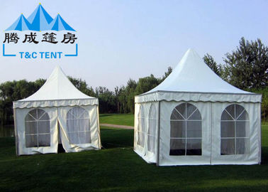 De reclame van de Tent van de Pagodepartij met Wit pvc-Venster/Zijwandgordijn