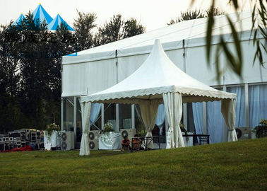 Draagbare 6x6M van de de Tent Hoge Piek 15 Jaar Garantie van de Pagodeluifel met Binnendecoratie