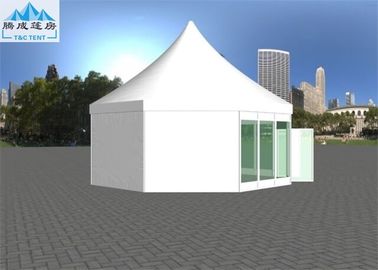 De commerciële Ingesloten Multiside-Tent van de Luifelpartij met Witte de Stoffen Hoogste Dekking van 850g/sqm