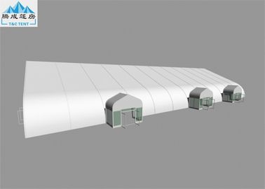 30x60M Witte het Dak UV Bestand Tenten Met hoge weerstand van de Aluminiumlegering, Buitentent Met airconditioning