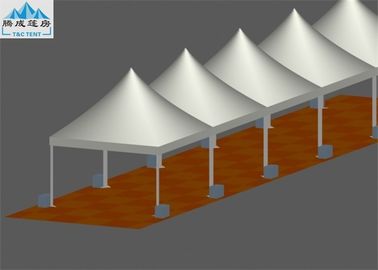 De witte Tent van het Dak Grote Pakhuis, van de de Muurpagode van pvc van het Aluminiumkader de Kleurrijke Tent van Gazebo voor Festival